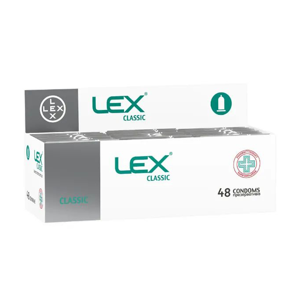 Презервативи LEX Classic, 48 шт
